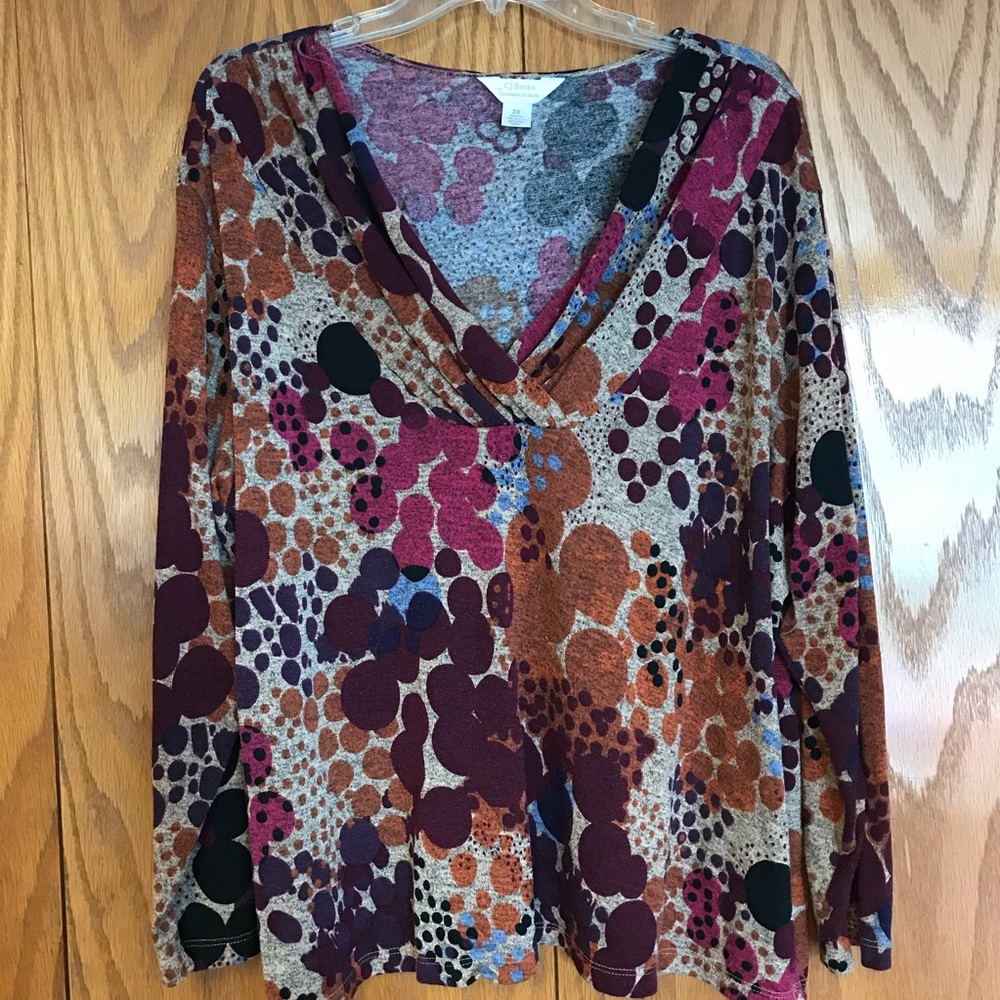 CJ Banks lightweight top